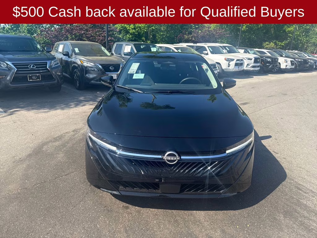 2026 Super Black Nissan Sentra S FWD Sedan