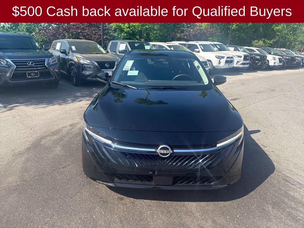 2026 Super Black Nissan Sentra S FWD Sedan