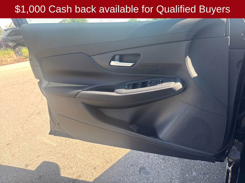 2026 Super Black Nissan Sentra SV FWD Sedan