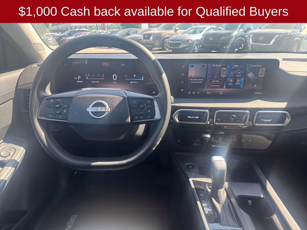 2026 Super Black Nissan Sentra SV FWD Sedan