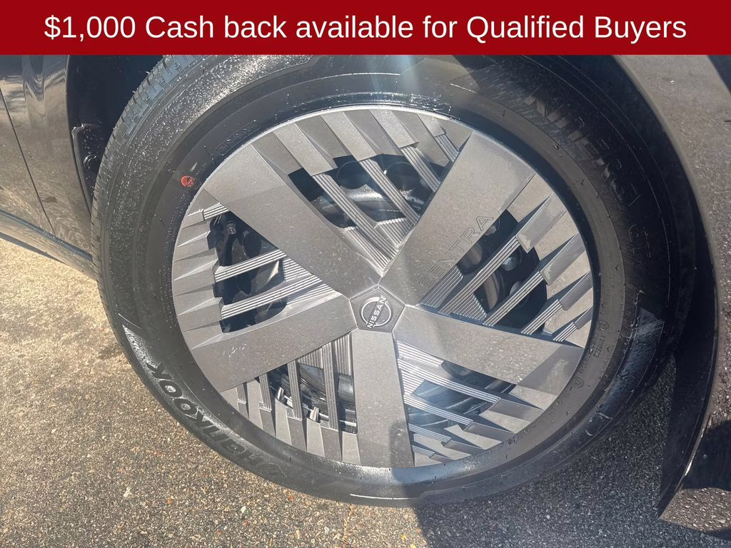 2026 Super Black Nissan Sentra SV FWD Sedan