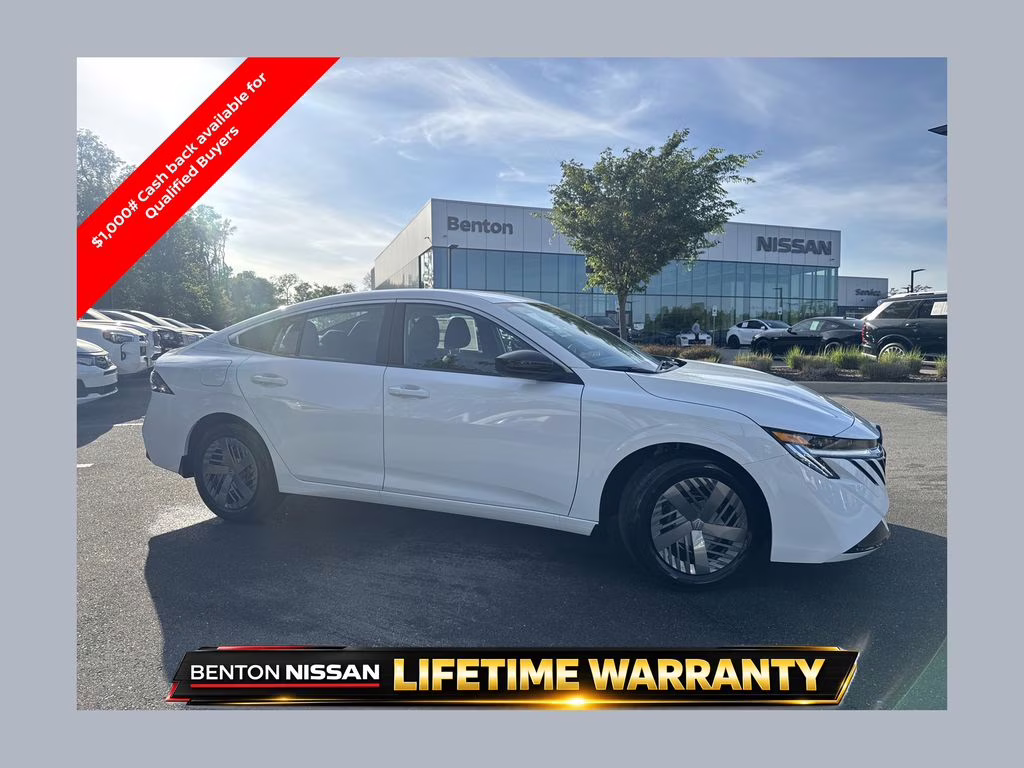 2026 Fresh Powder Nissan Sentra SV FWD Sedan