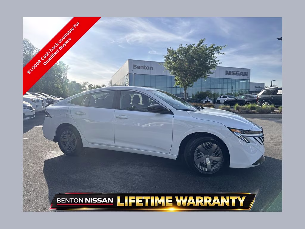 2026 Fresh Powder Nissan Sentra SV FWD Sedan