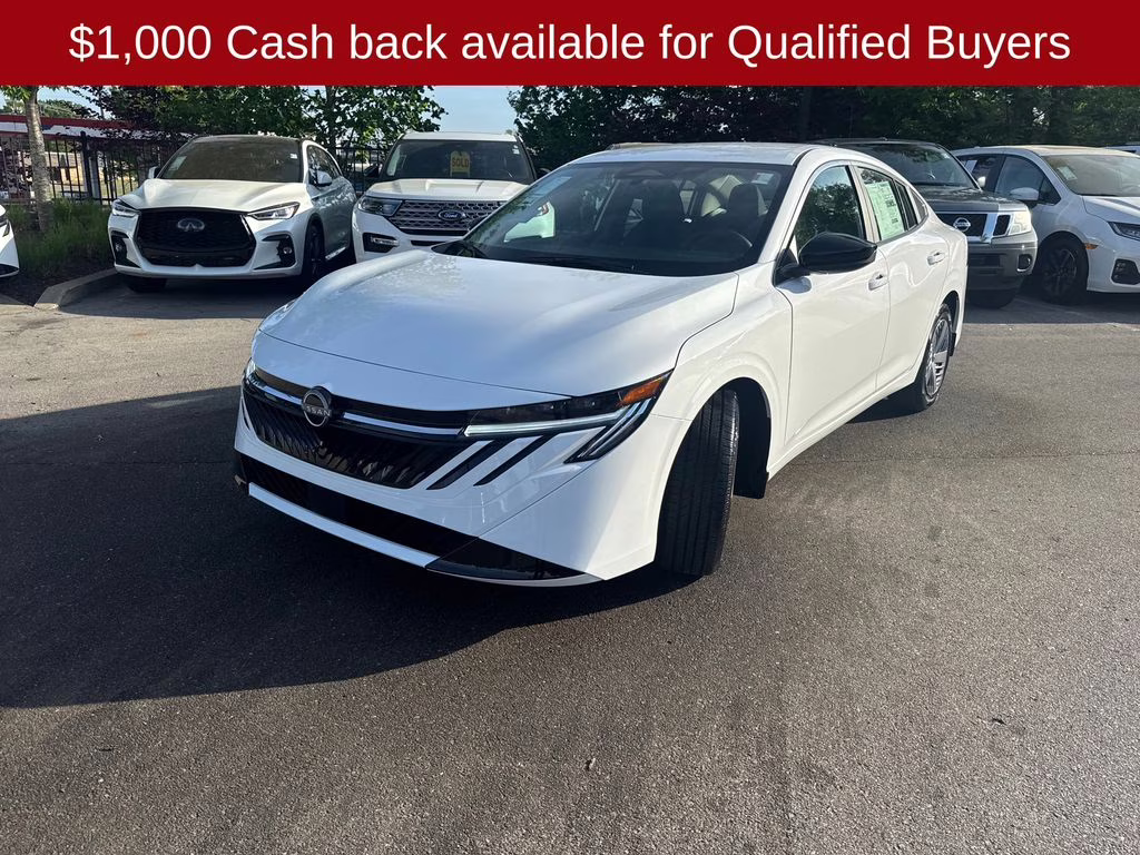 2026 Fresh Powder Nissan Sentra SV FWD Sedan