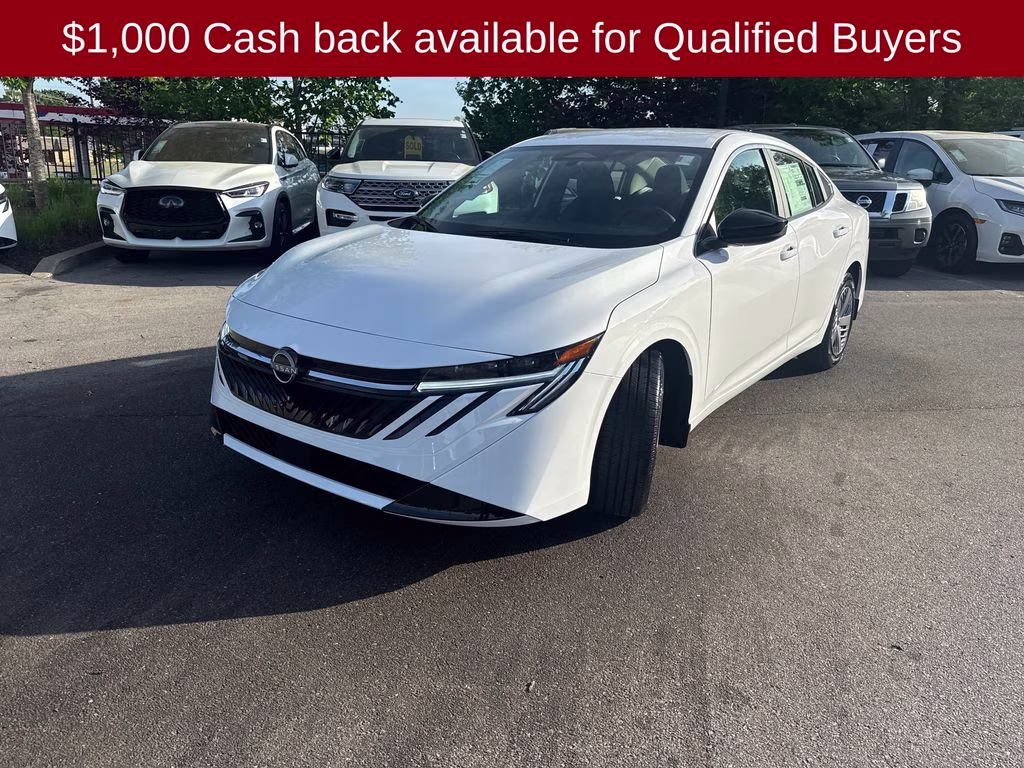 2026 Fresh Powder Nissan Sentra SV FWD Sedan