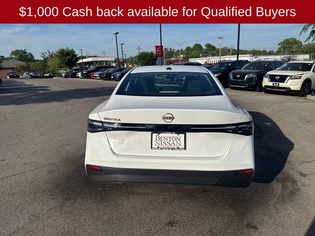 2026 Fresh Powder Nissan Sentra SV FWD Sedan