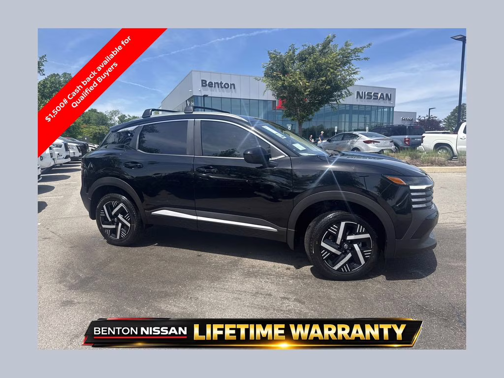 2026 Super Black Nissan Kicks SV FWD SUV