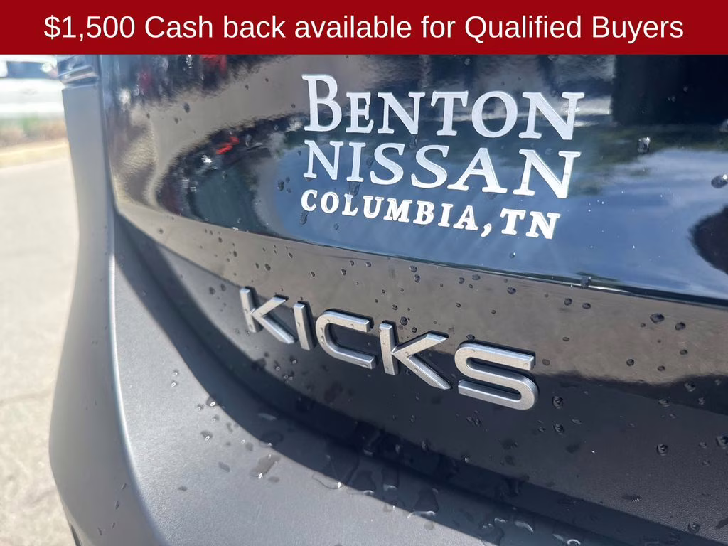 2026 Super Black Nissan Kicks SV FWD SUV