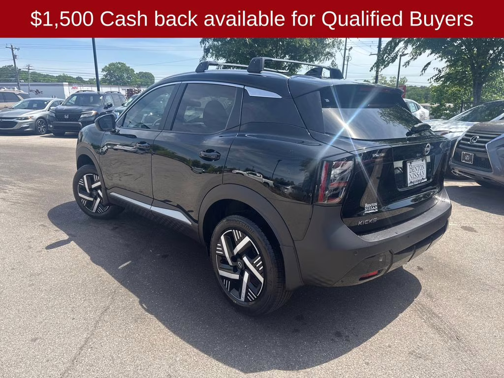 2026 Super Black Nissan Kicks SV FWD SUV