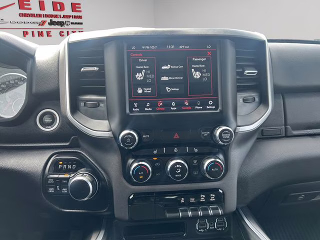 2021 Bright White Clearcoat Ram 1500 Big Horn 4X4 Truck