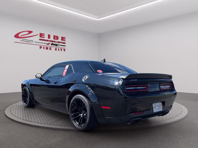 2022 Pitch Black Clearcoat Dodge Challenger SRT Hellcat Widebody RWD Coupe
