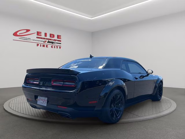 2022 Pitch Black Clearcoat Dodge Challenger SRT Hellcat Widebody RWD Coupe