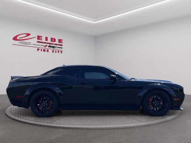 2022 Pitch Black Clearcoat Dodge Challenger SRT Hellcat Widebody RWD Coupe