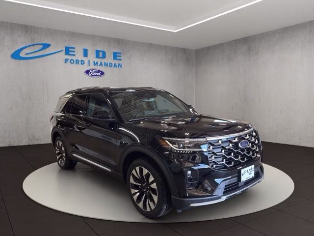 2026 Agate Black Metallic Ford Explorer Platinum 4X4 SUV