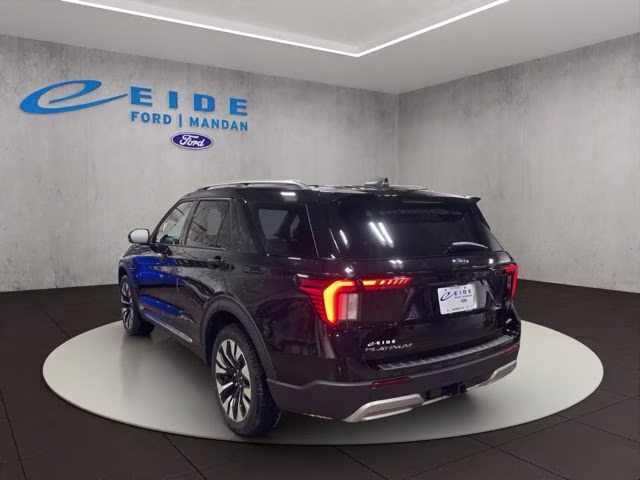 2026 Agate Black Metallic Ford Explorer Platinum 4X4 SUV
