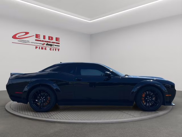 2022 Pitch Black Clearcoat Dodge Challenger SRT Hellcat Widebody RWD Coupe