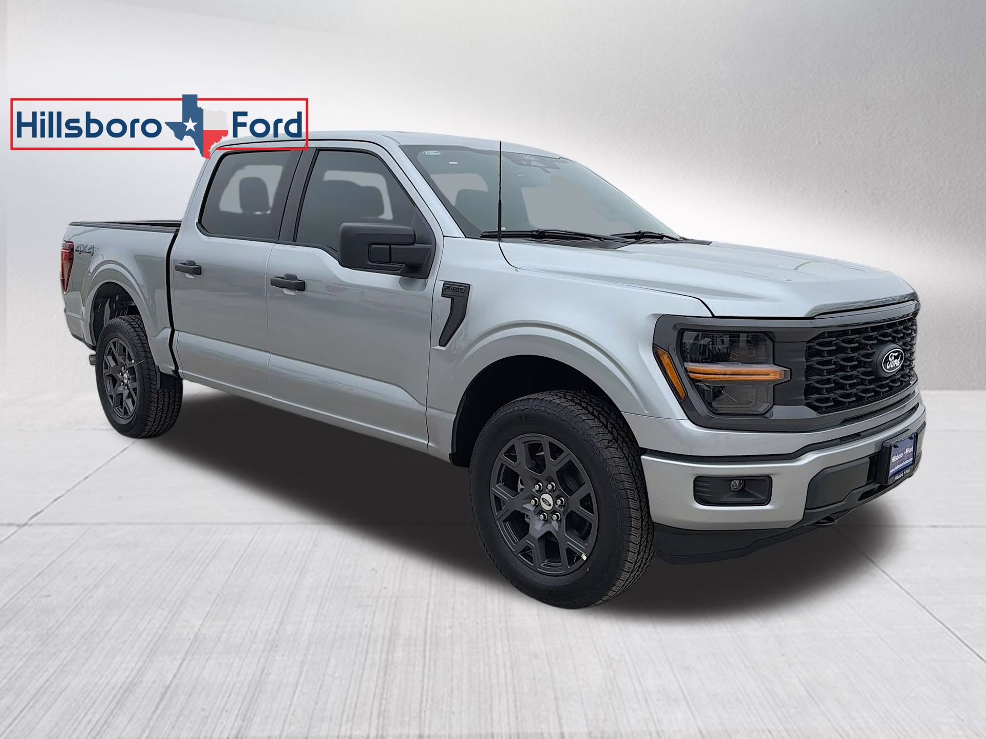 2026 Iconic Silver Metallic Ford F-150 STX 4X4 Truck