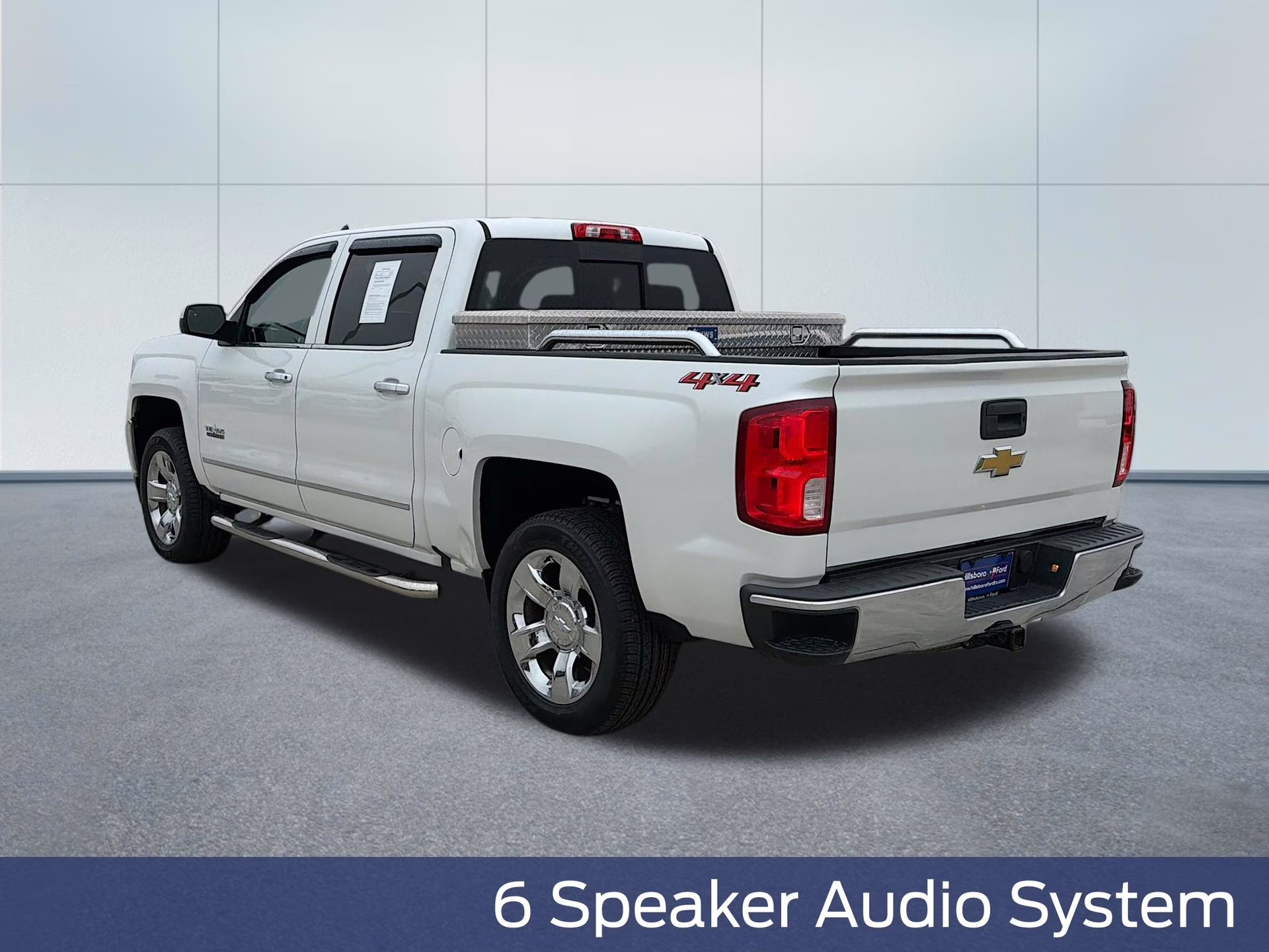2018 Iridescent Pearl Tricoat Chevrolet Silverado 1500 LTZ 4X4 Truck