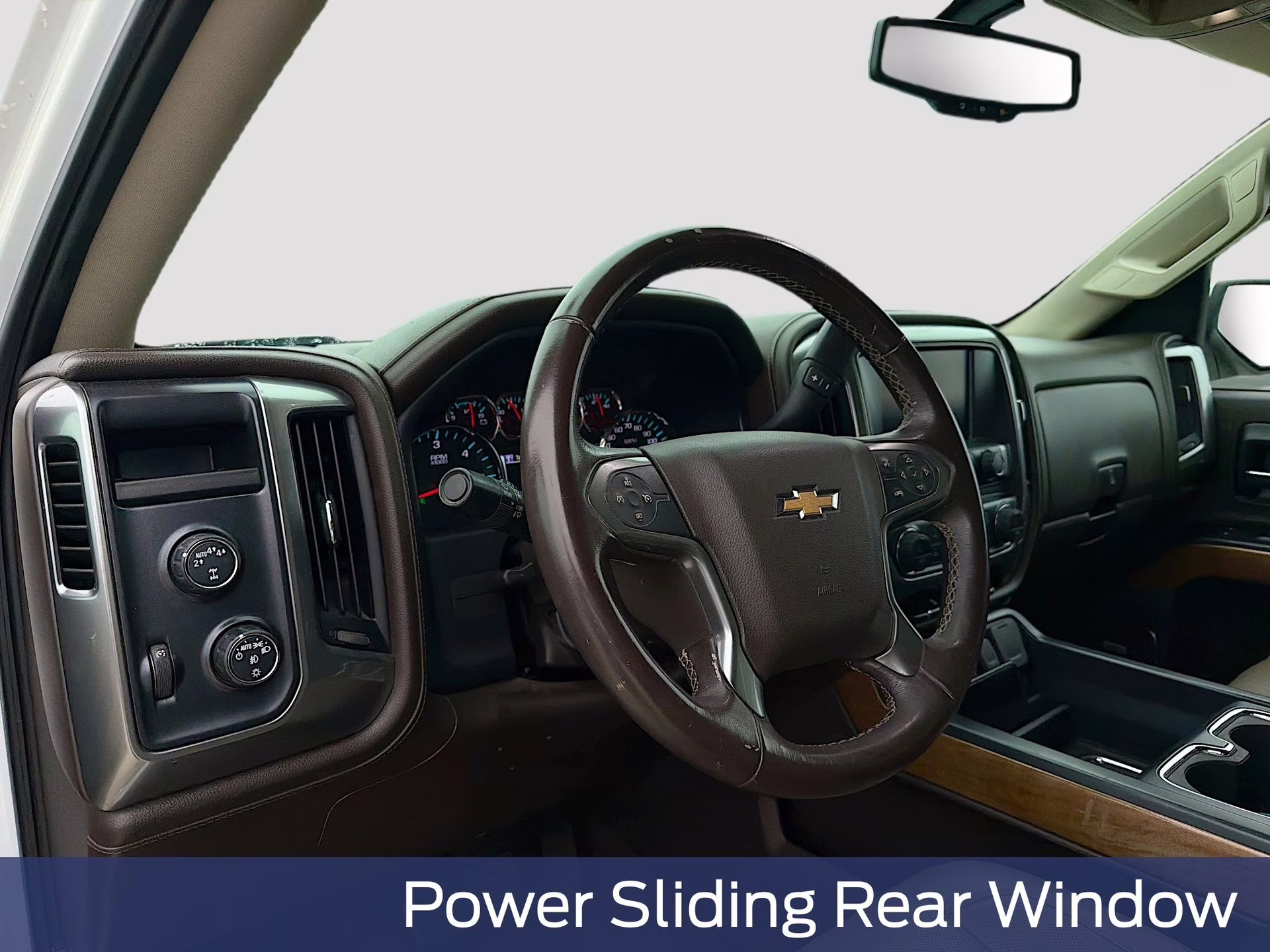 2018 Iridescent Pearl Tricoat Chevrolet Silverado 1500 LTZ 4X4 Truck