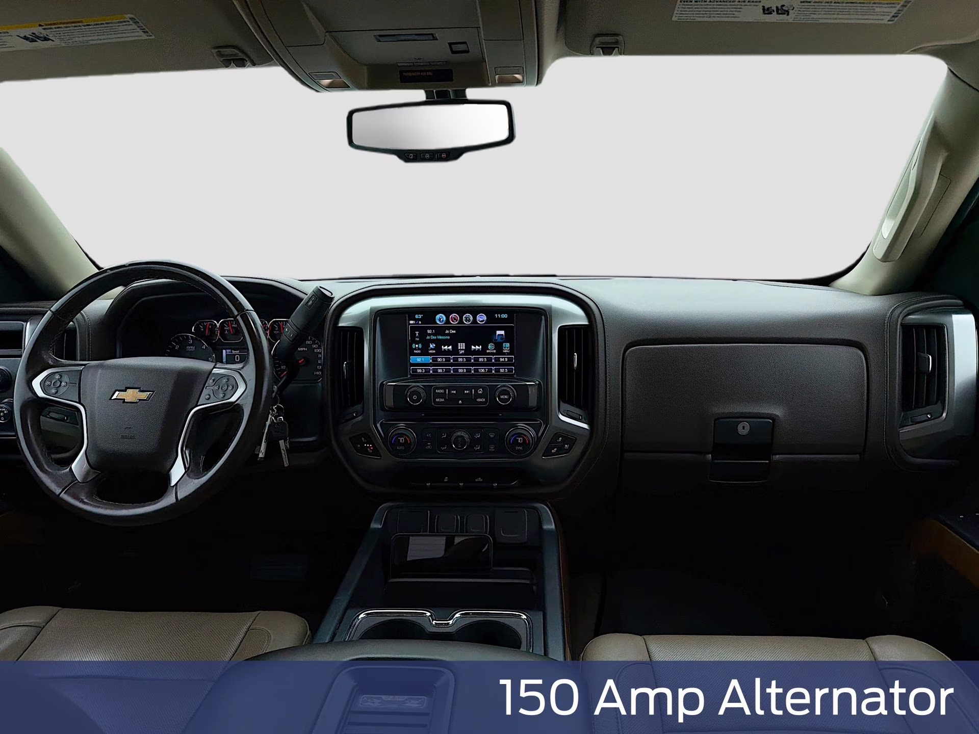 2018 Iridescent Pearl Tricoat Chevrolet Silverado 1500 LTZ 4X4 Truck