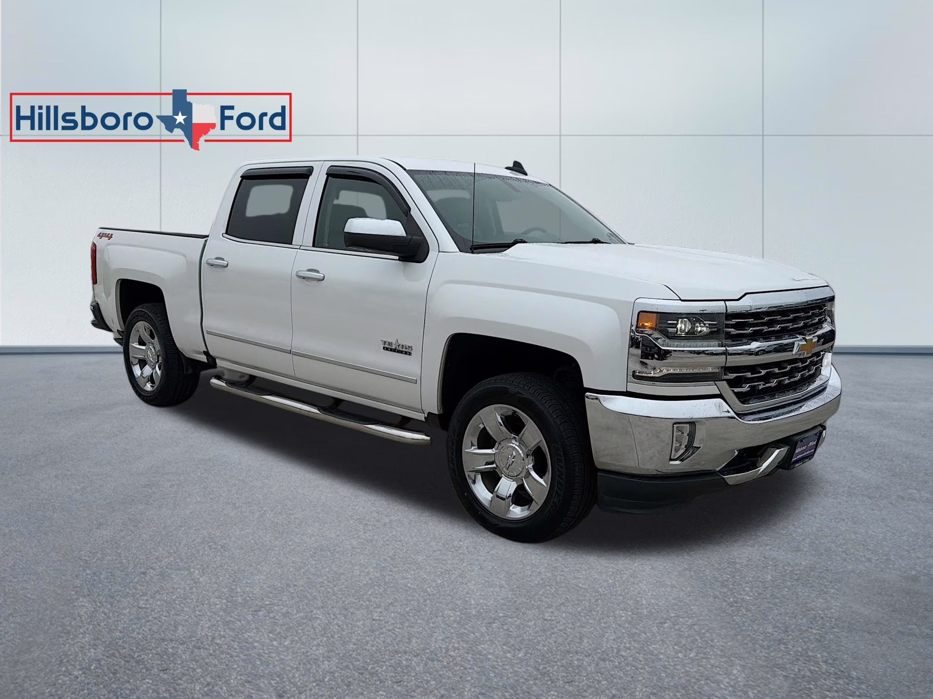 2018 Iridescent Pearl Tricoat Chevrolet Silverado 1500 LTZ 4X4 Truck