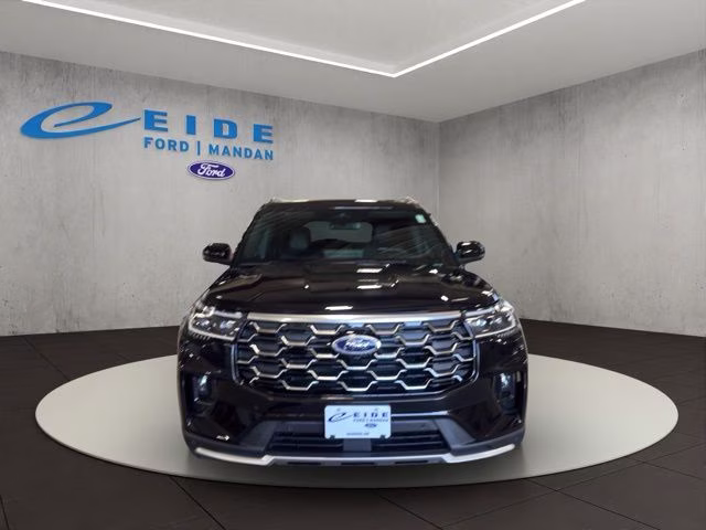 2026 Agate Black Metallic Ford Explorer Platinum 4X4 SUV