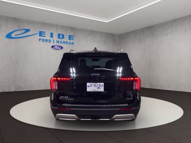 2026 Agate Black Metallic Ford Explorer Platinum 4X4 SUV