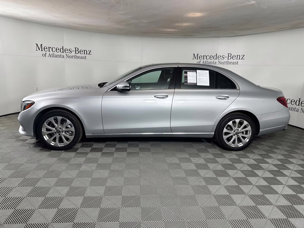 2019 Iridium Silver Metallic Mercedes-Benz E-Class E 300 AWD Sedan