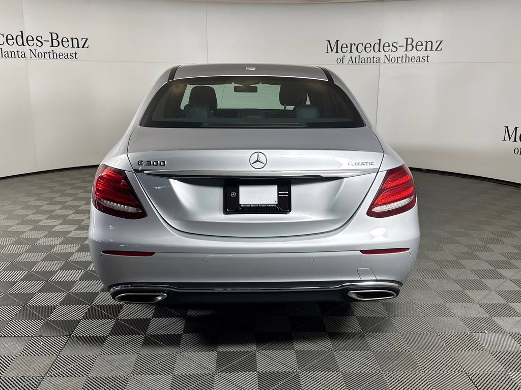 2019 Iridium Silver Metallic Mercedes-Benz E-Class E 300 AWD Sedan