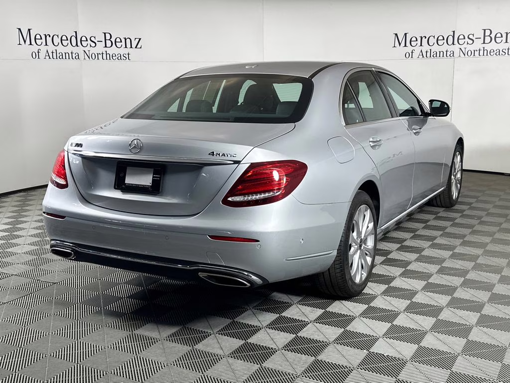 2019 Iridium Silver Metallic Mercedes-Benz E-Class E 300 AWD Sedan