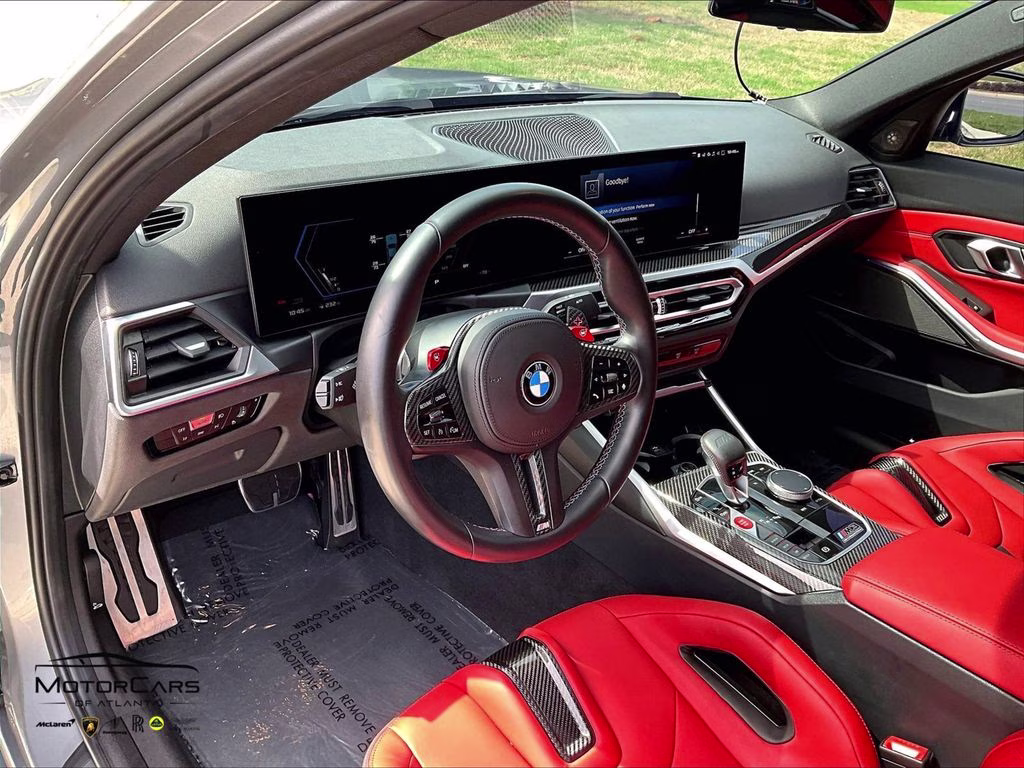 2023 Skyscraper Gray Metallic BMW M3 Competition .$30k in upgrades AWD Sedan
