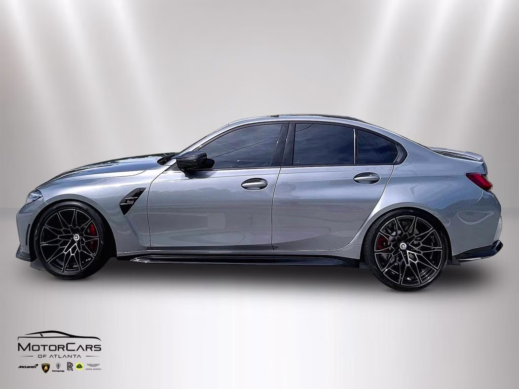 2023 Skyscraper Gray Metallic BMW M3 Competition .$30k in upgrades AWD Sedan