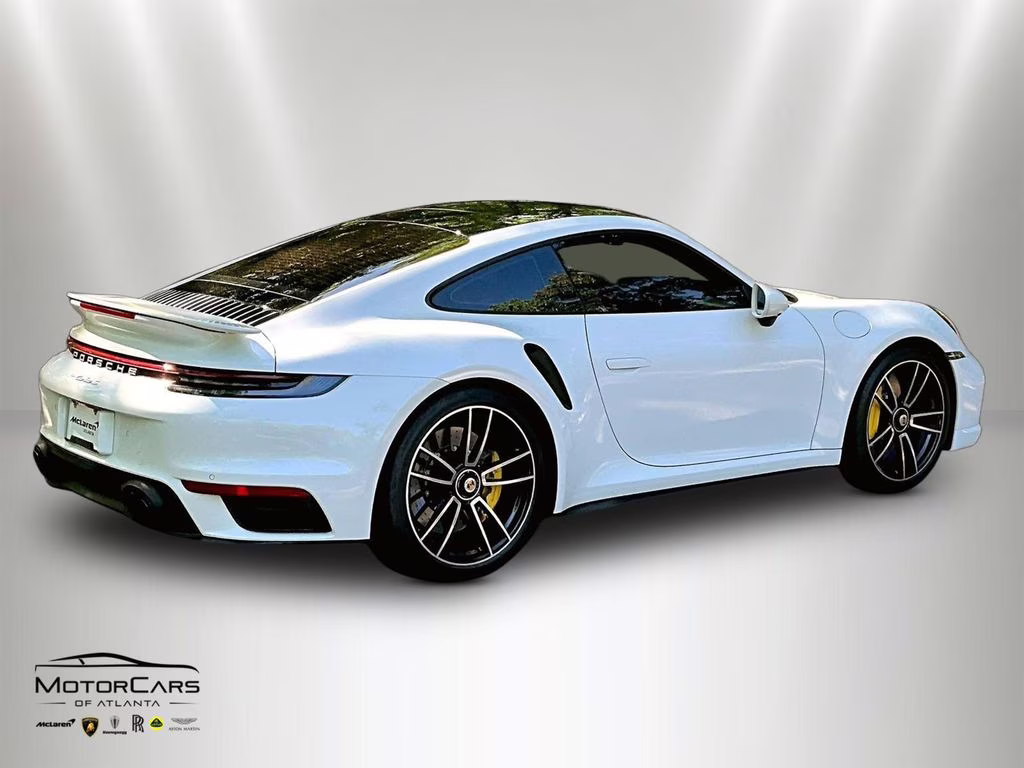 2024 White Porsche 911 Turbo S AWD Coupe