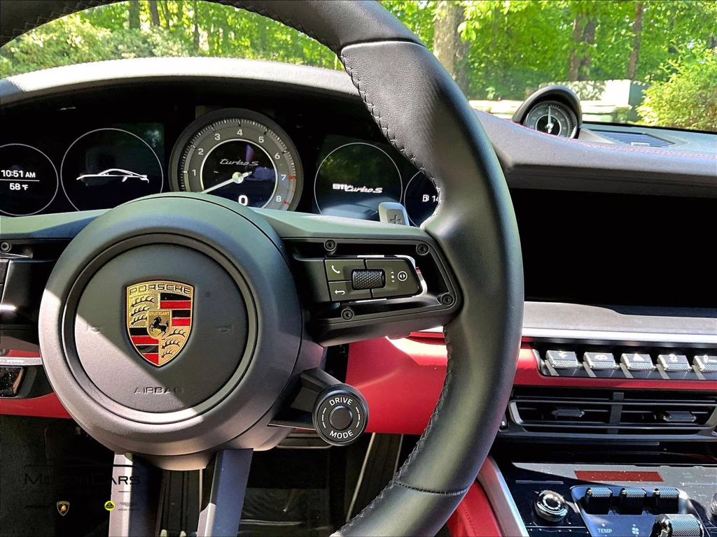 2024 White Porsche 911 Turbo S AWD Coupe
