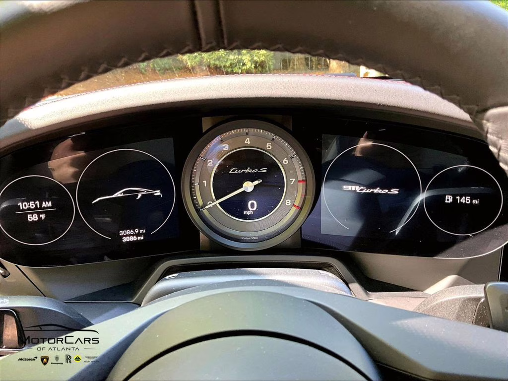2024 White Porsche 911 Turbo S AWD Coupe