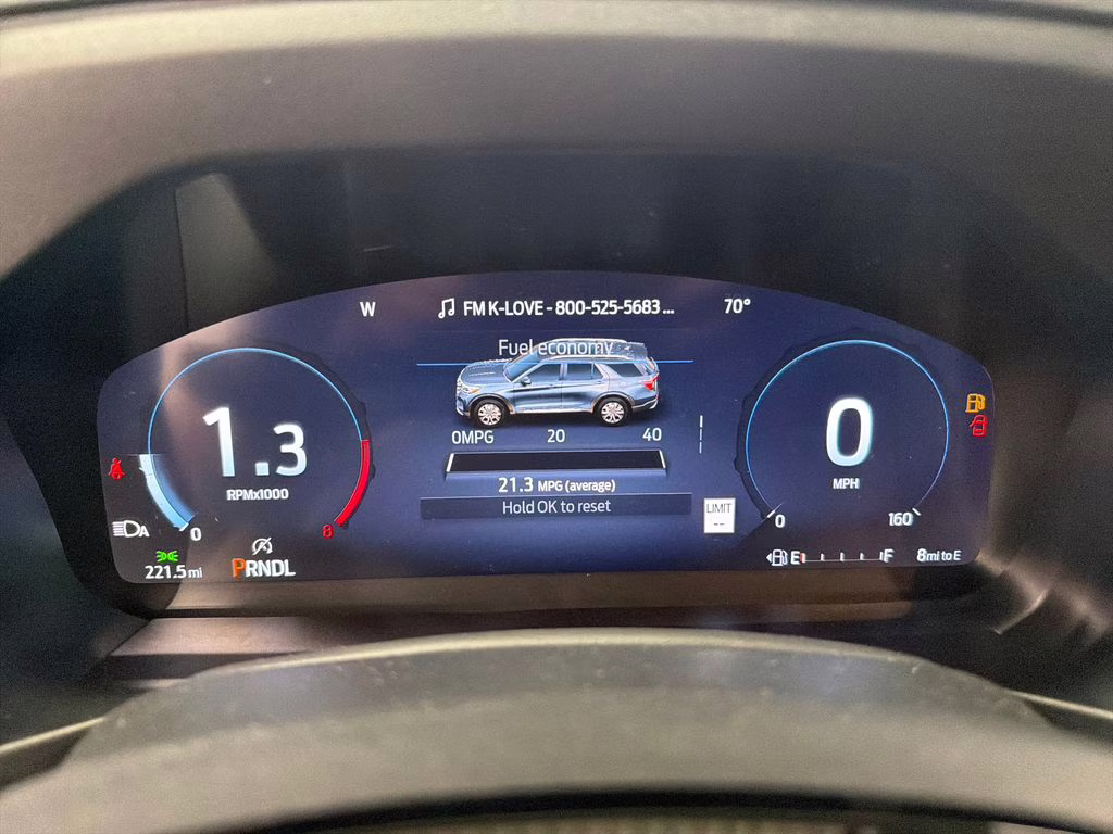 2026 VAPOR BLUE Ford Explorer ST-Line RWD SUV