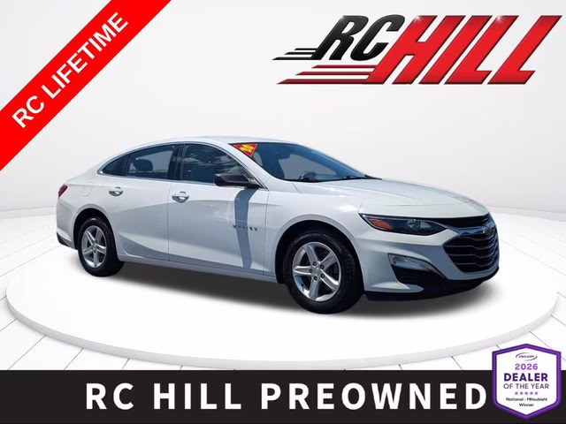 2020 Summit White Chevrolet Malibu LS FWD Sedan