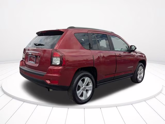 2017 Deep Cherry Red Crystal Pearlcoat Jeep Compass Sport FWD SUV