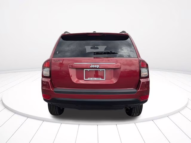 2017 Deep Cherry Red Crystal Pearlcoat Jeep Compass Sport FWD SUV