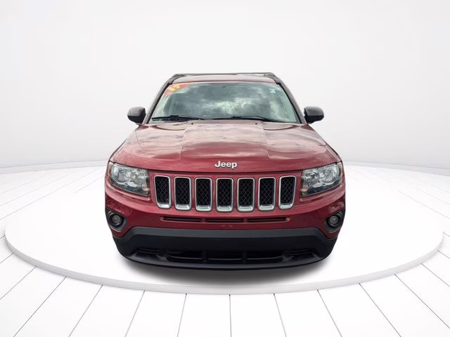 2017 Deep Cherry Red Crystal Pearlcoat Jeep Compass Sport FWD SUV