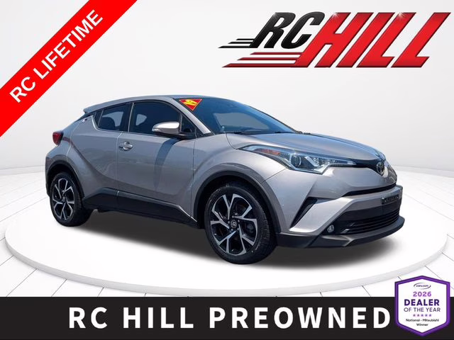 2019 Silver Knockout Metallic Toyota C-HR Limited FWD SUV