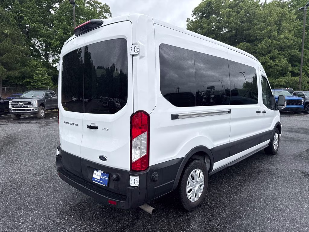 2024 Oxford White Ford Transit-350 XLT RWD Crossover