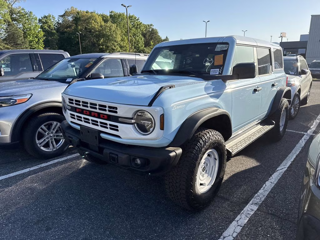 2025 Robins Egg Blue Ford Bronco Heritage Edition 4X4 SUV