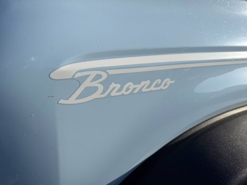 2025 Robins Egg Blue Ford Bronco Heritage Edition 4X4 SUV