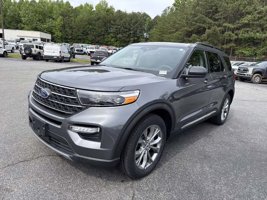2022 Gray Metallic Ford Explorer XLT 4X4 SUV