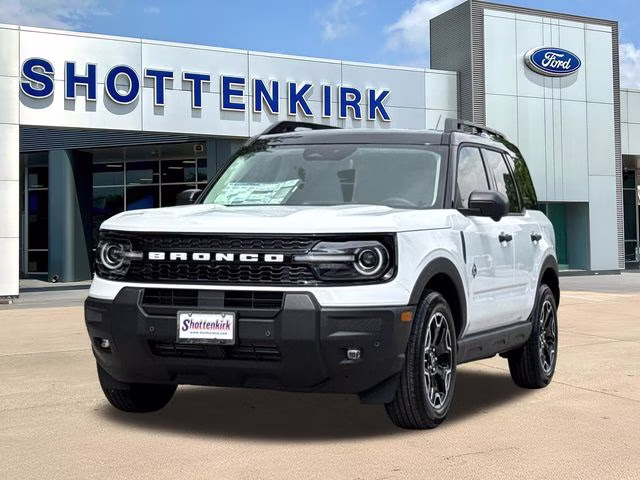 2026 Oxford White Ford Bronco Sport Outer Banks 4X4 SUV