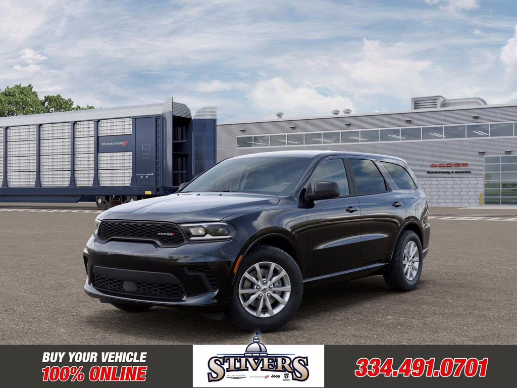 2026 DB Black Crystal Clearcoat Dodge Durango GT RWD SUV