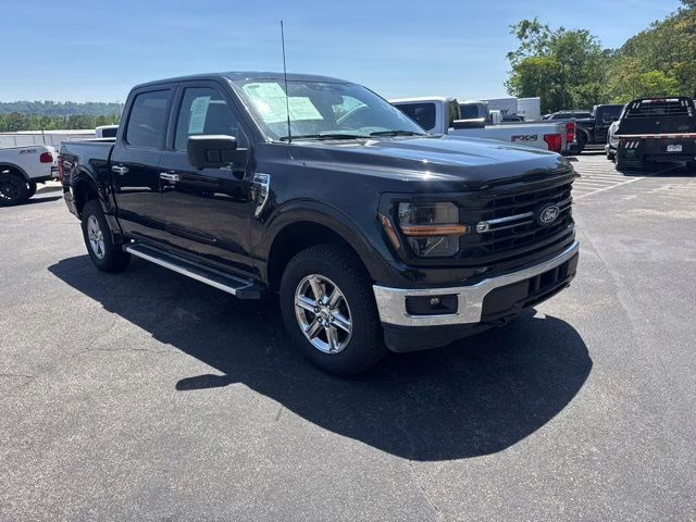 2024 Agate Black Metallic Ford F-150 XLT 4X4 Truck