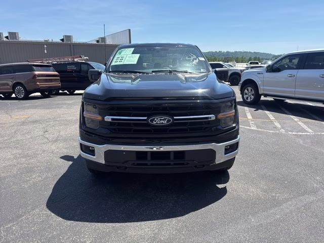 2024 Agate Black Metallic Ford F-150 XLT 4X4 Truck