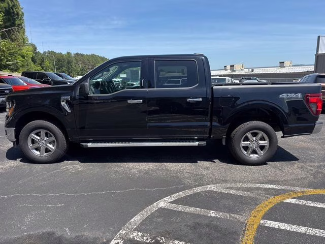 2024 Agate Black Metallic Ford F-150 XLT 4X4 Truck